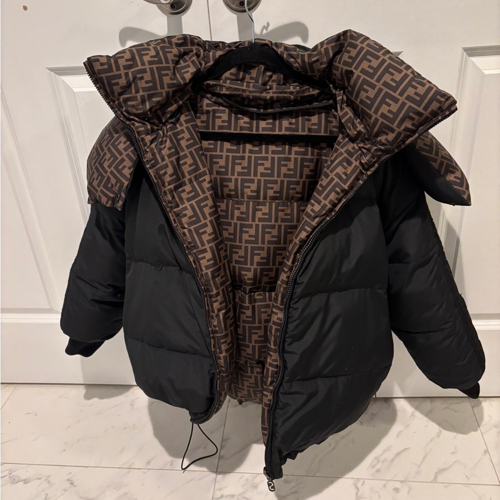 FENDI AUTHENTIC PUFFER DOWN JACKET